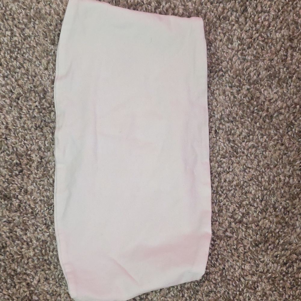 Divided Pink Crop Top